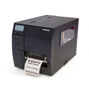 Toshiba TEC B-EX4T2 Low Cost Industrial Barcode Label Printer, Industrial Printer Designed for 24/7, printing Left Edge aligned, Flat Head print head, USB and Ethernet as standard, Easy change print head - Image 1