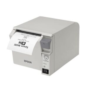 Epson TM-T70II Thermal POS Receipt Printer, Front Loading Paper Feed, Fas Print Speed up to 250mm per second, Small Foot Print, 120km printhead life cycle, USB or WiFi - Image 6