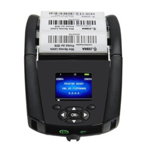 Zebra ZQ620 3-Inch Print Width Mobile Label Printer, Direct Thermal, WLAN, Bluetooth, Linered Platen - Image 1