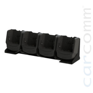 Carcomm CRQC-1603 4-Slot Desktop Cradle Cipherlab RS31 with Rubber Boot - Image 2