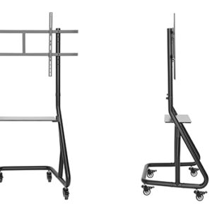 RT08610FW Floor Trolley with Shelf (60”-105”) - Image 2