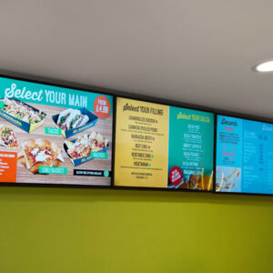 43" High Vibrance Android Advertising Display, Plug and Play, 700cd/m² Brightness, Landscape or Portrait, Multiple AV Inputs - Image 2