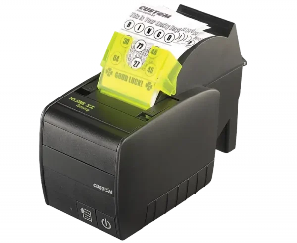 KUBEII LOTTERY - High-Performance Thermal Printer for Gaming, Lottery, and Betting Applications