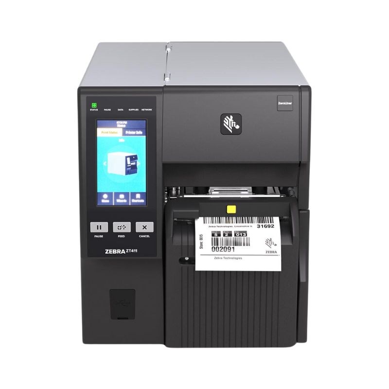 Zebra ZT411L Linerless Industrial Label Printer