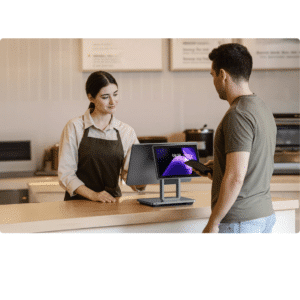 iMin Swan 3 Pro Android POS Terminal – 15.6" Full HD All-in-One Desktop POS System - Image 3